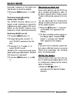 Preview for 14 page of Blaupunkt Acapulco MP52 Operating Instructions Manual