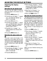 Preview for 38 page of Blaupunkt Acapulco MP54 US Operating Instructions Manual