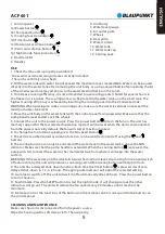 Preview for 7 page of Blaupunkt ACF601 Instruction Manual