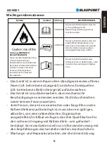 Предварительный просмотр 11 страницы Blaupunkt ADH501 Instruction Manual