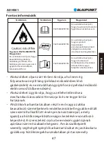 Предварительный просмотр 49 страницы Blaupunkt ADH501 Instruction Manual