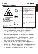 Preview for 11 page of Blaupunkt ADH701 Instruction Manual