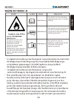 Preview for 21 page of Blaupunkt ADH701 Instruction Manual