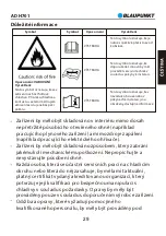 Preview for 31 page of Blaupunkt ADH701 Instruction Manual