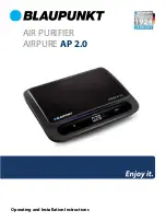 Blaupunkt AIRPURE AP 2.0 Operating And Installation Instructions preview