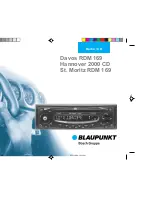 Предварительный просмотр 1 страницы Blaupunkt Alabama DJ Installation And Connection Instructions