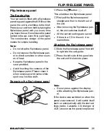 Предварительный просмотр 7 страницы Blaupunkt Alaska DJ52 Operating Instructions Manual