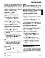 Preview for 12 page of Blaupunkt ALICANTE CD30 Operating Instructions Manual