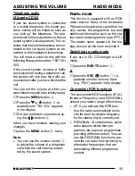 Предварительный просмотр 11 страницы Blaupunkt Alicante CD34 Operating Instructions Manual