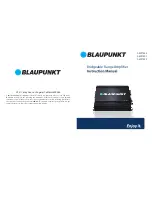 Blaupunkt AMP7502 Instruction Manual предпросмотр