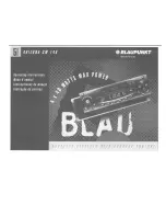 Предварительный просмотр 1 страницы Blaupunkt Arizona CM 148 Operating Instructions Manual