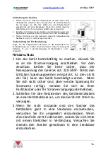 Предварительный просмотр 17 страницы Blaupunkt Arrifana 0707 Instruction Manual