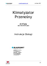 Предварительный просмотр 26 страницы Blaupunkt Arrifana 0707 Instruction Manual