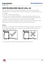 Preview for 56 page of Blaupunkt Arrifana 08C Instruction Manual