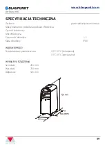 Preview for 89 page of Blaupunkt Arrifana 08C Instruction Manual