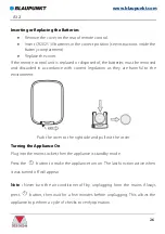 Preview for 26 page of Blaupunkt Arrifana 12 Instruction Manual