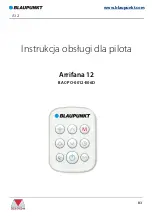 Preview for 83 page of Blaupunkt Arrifana 12 Instruction Manual