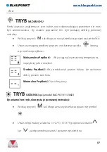 Preview for 87 page of Blaupunkt Arrifana 12 Instruction Manual