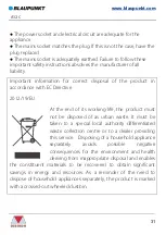 Предварительный просмотр 31 страницы Blaupunkt Arrifana 12C Maintenance Manual