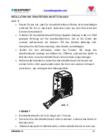 Предварительный просмотр 43 страницы Blaupunkt Arrifana 15 BAC-PO-0015-C06D Instruction Manual