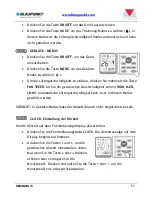 Предварительный просмотр 58 страницы Blaupunkt Arrifana 15 BAC-PO-0015-C06D Instruction Manual