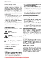 Предварительный просмотр 4 страницы Blaupunkt Atlanta 110 Operating And Installation Instructions