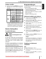 Предварительный просмотр 11 страницы Blaupunkt Atlanta 110 Operating And Installation Instructions