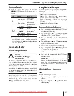 Предварительный просмотр 81 страницы Blaupunkt Atlanta 110 Operating And Installation Instructions