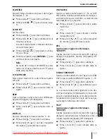 Предварительный просмотр 111 страницы Blaupunkt Atlanta 110 Operating And Installation Instructions