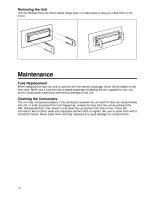 Предварительный просмотр 10 страницы Blaupunkt Atlanta CD85 User Manual