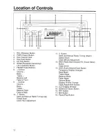 Предварительный просмотр 12 страницы Blaupunkt Atlanta CD85 User Manual