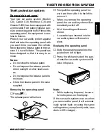 Предварительный просмотр 7 страницы Blaupunkt Augsburg C30
Boston C30 Operating Instructions Manual