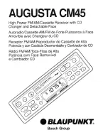 Blaupunkt augusta cm 45 Manual предпросмотр