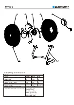 Preview for 2 page of Blaupunkt AVF701 Instruction Manual