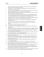 Предварительный просмотр 34 страницы Blaupunkt B 10-1 Instruction Manual