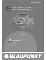 Blaupunkt B 30e Instruction Manual предпросмотр