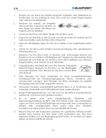 Предварительный просмотр 14 страницы Blaupunkt B 9e Instruction Manual