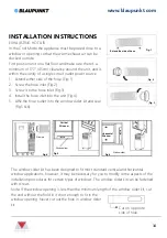 Предварительный просмотр 14 страницы Blaupunkt BAC-PO-0007-E06M Instruction Manual