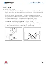 Предварительный просмотр 16 страницы Blaupunkt BAC-PO-0007-E06M Instruction Manual