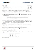 Предварительный просмотр 19 страницы Blaupunkt BAC-PO-0007-E06M Instruction Manual