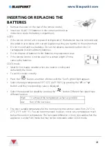 Предварительный просмотр 24 страницы Blaupunkt BAC-PO-0007-E06M Instruction Manual