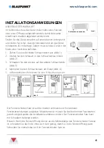 Предварительный просмотр 45 страницы Blaupunkt BAC-PO-0007-E06M Instruction Manual