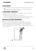 Предварительный просмотр 95 страницы Blaupunkt BAC-PO-0007-E06M Instruction Manual