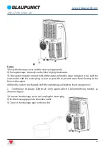 Предварительный просмотр 16 страницы Blaupunkt BAC-PO-0012-D37W Instruction Manual