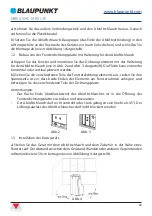 Предварительный просмотр 38 страницы Blaupunkt BAC-PO-0012-D37W Instruction Manual