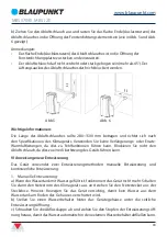 Предварительный просмотр 39 страницы Blaupunkt BAC-PO-0012-D37W Instruction Manual