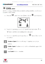 Preview for 26 page of Blaupunkt BAC-PO-0909-C06D Instruction Manual