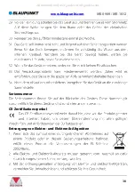 Preview for 39 page of Blaupunkt BAC-PO-0909-C06D Instruction Manual