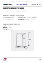 Preview for 108 page of Blaupunkt BAC-PO-0909-C06D Instruction Manual