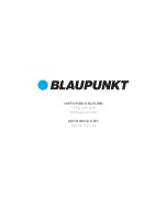 Preview for 16 page of Blaupunkt BAC11AFC Instruction Manual